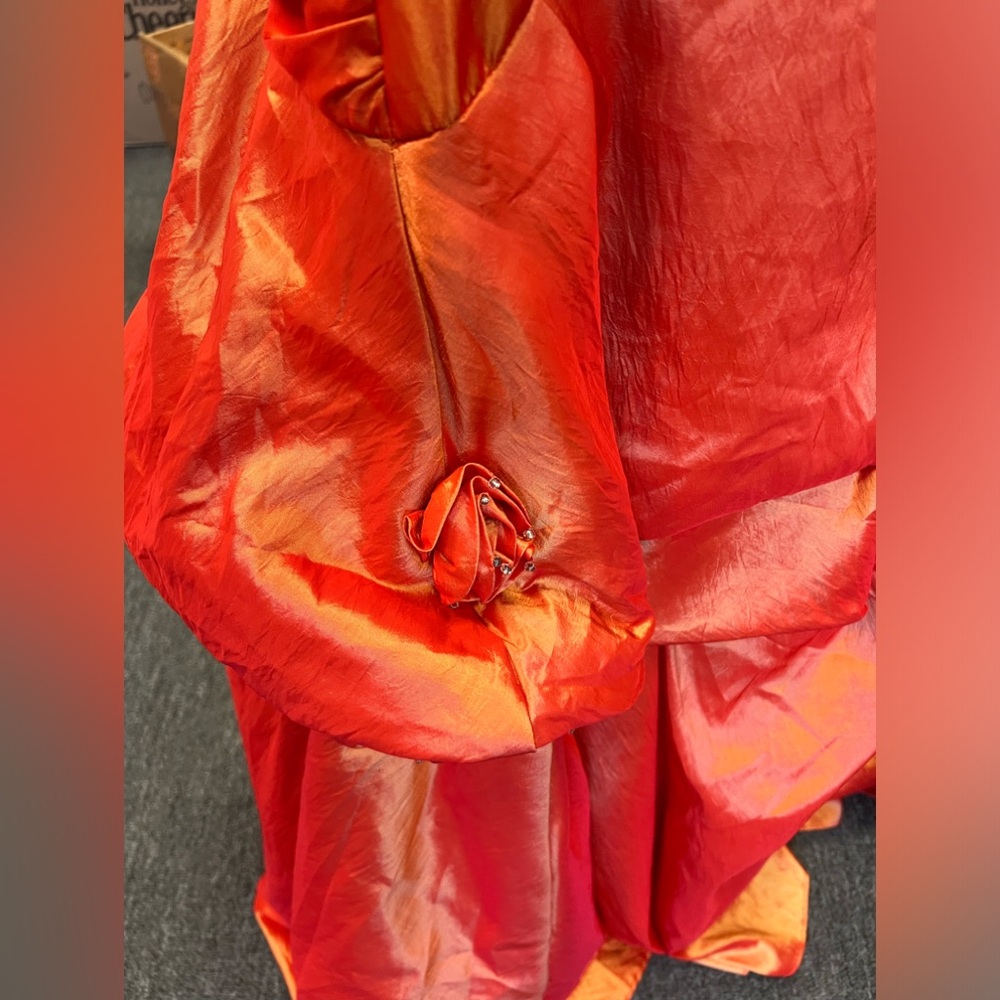 Orange Gown - Picture 3 of 6